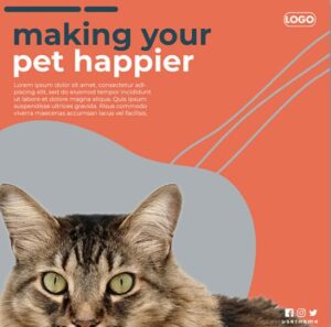 Pet Instagram Post Template PSD