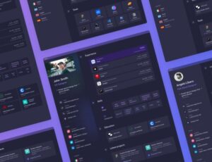 15 Light & Dark Resume CV Templates Figma