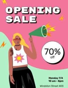 Modern Flyer Templates With Illustrations Figma
