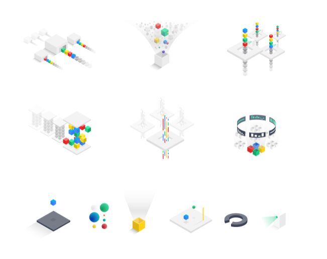 3D Geometric Elements And Illustrations Figma