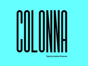 COLONNA Font