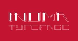 INOMA Geometric Typeface