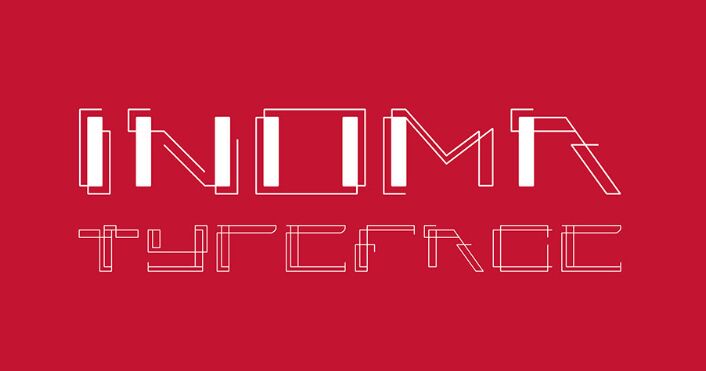 INOMA Geometric Typeface