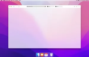Safari 15 In macOS 12 Monterey Mockup Figma
