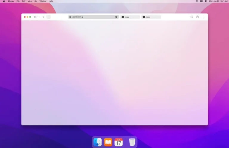 Safari 15 In macOS 12 Monterey Mockup Figma