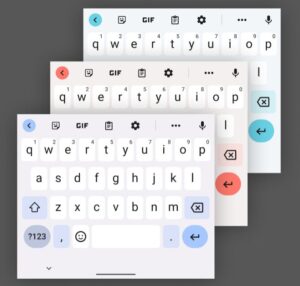 Android Keyboard Material UI Kit Figma