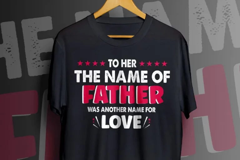 Father's Day T-shirt Design PSD