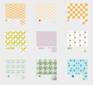 9 Japanese Patterns Figma