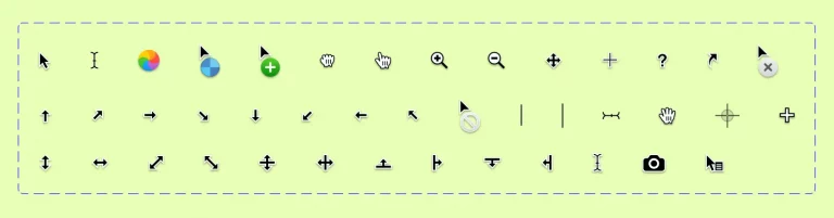 macOS Cursors In Figma