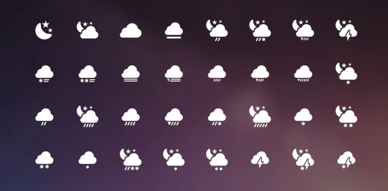 66 Weather Icons Figma