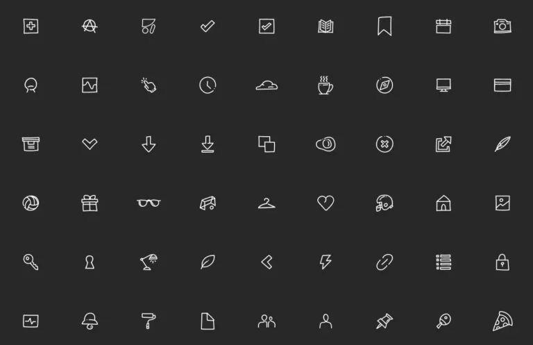 100+ Handdrawn Icons Figma