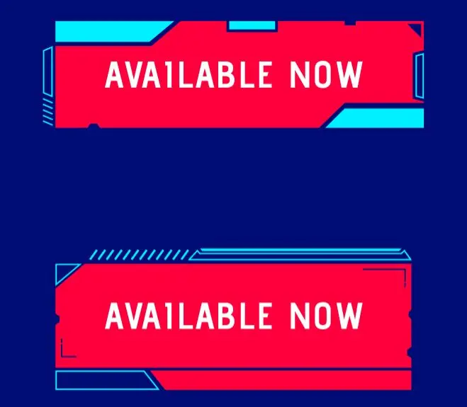 Future Cybernetic Buttons Pack Figma