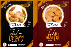 Restaurant Menu Flyer Template PSD