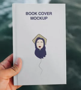 Minimal Hard Cover Book PSD Template