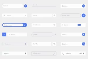 Search Field UI Kit Figma