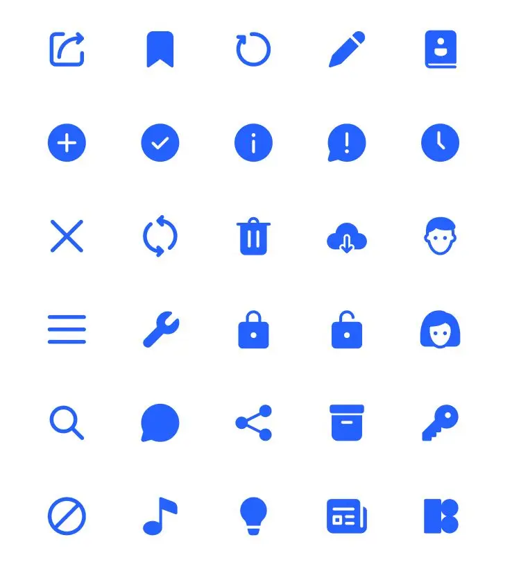 60 Windows 11 System Icons Figma