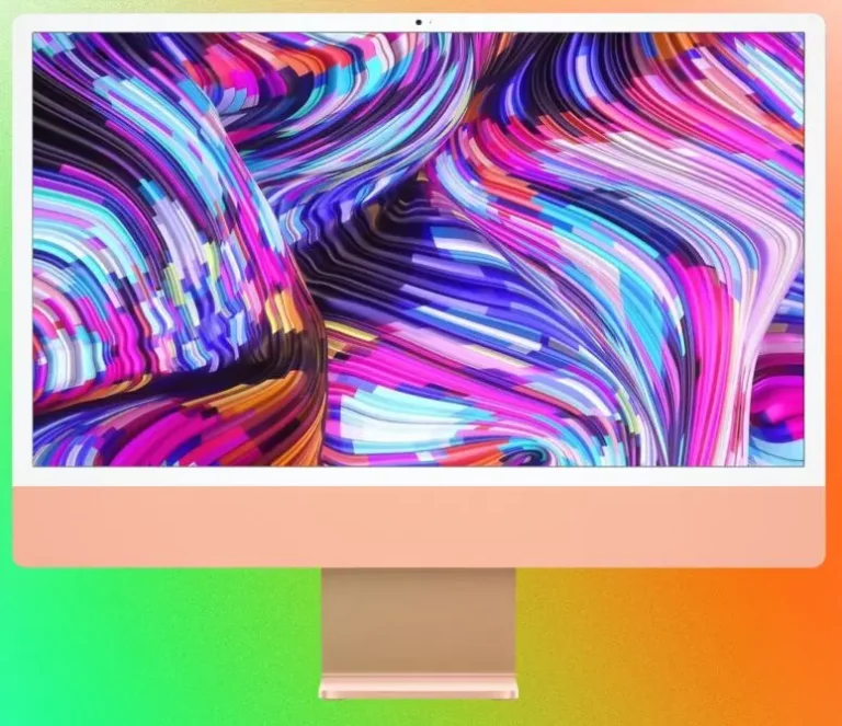iMac 24 Figma Mockup