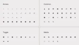 120+ Clean UI Icons Figma
