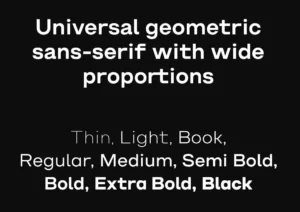 Steppe Sans Serif Font