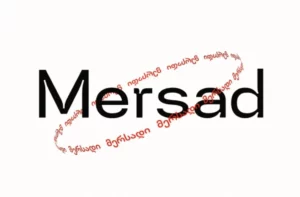 Mersad Variable Font