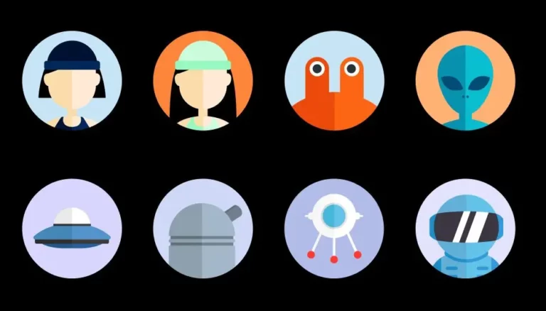 30 Shaded Vector Characters (Avatars)