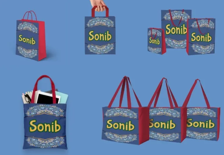 Carry Bag PSD Mockup
