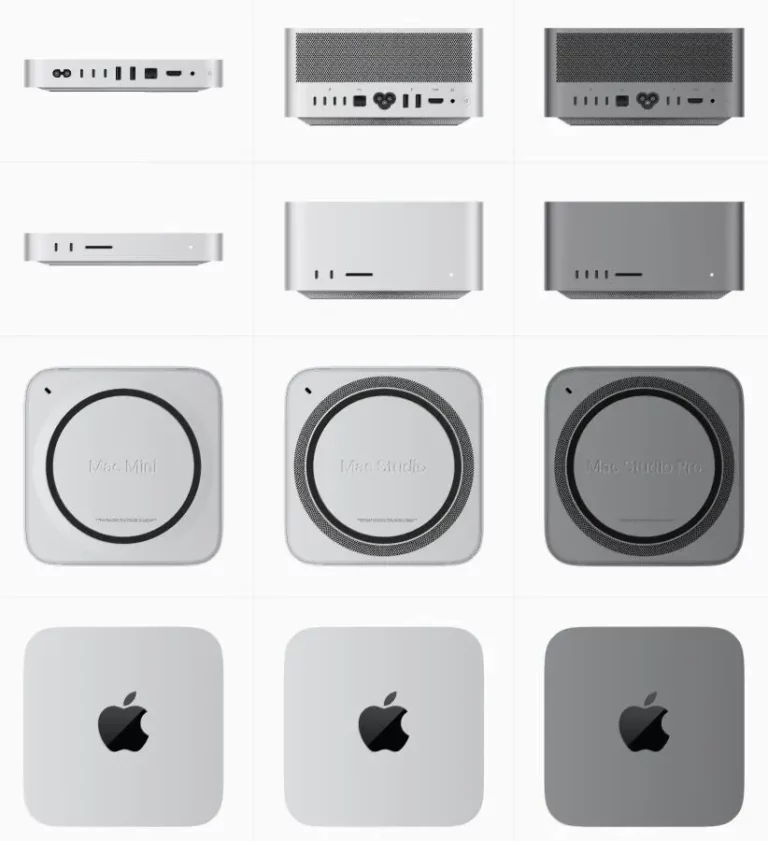 Mac Mini and Mac Studio Pro Mockups Figma