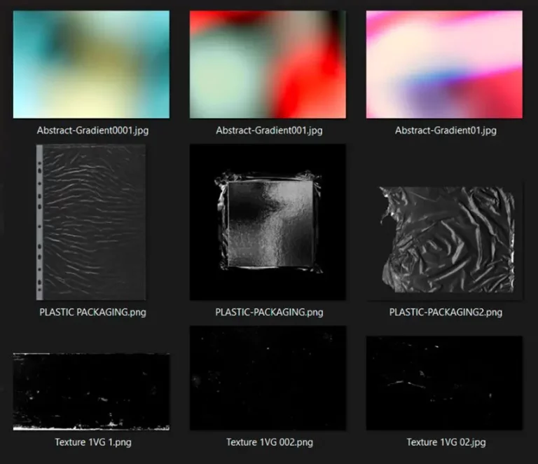 16 Abstract Plastic Grunge Textures