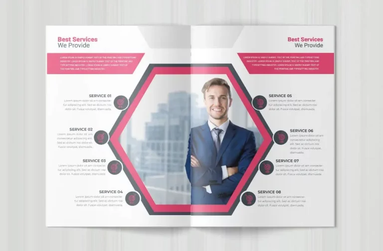 Company Profile Brochure Design PSD
