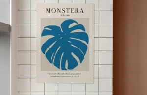 Framed Poster Mockup PSD
