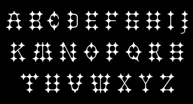 TREZYBEC Latin & Cyrillic Font