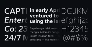 Gantari Font