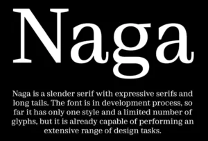 Naga Font
