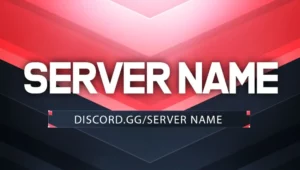 Discord Server Banner PSD Template
