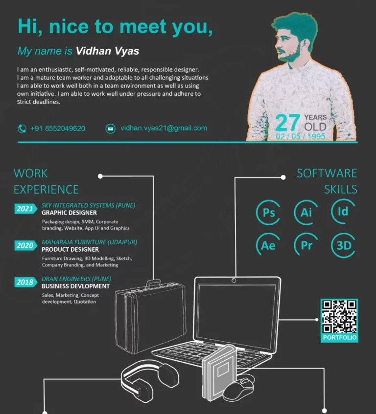 Graphic Designer Resume CV Template