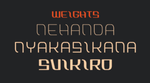 Charwe Display Font