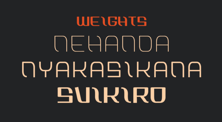 Charwe Display Font
