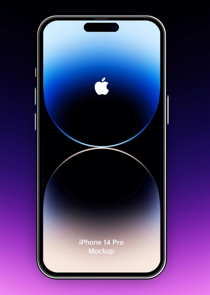 iPhone 14 Pro Max Grid Mockup