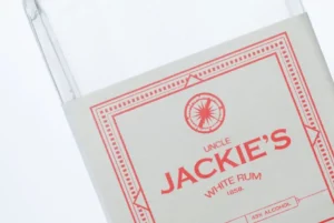 Vintage Rum Bottle Mockup PSD