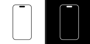 Minimal iPhone 14 Pro Icon