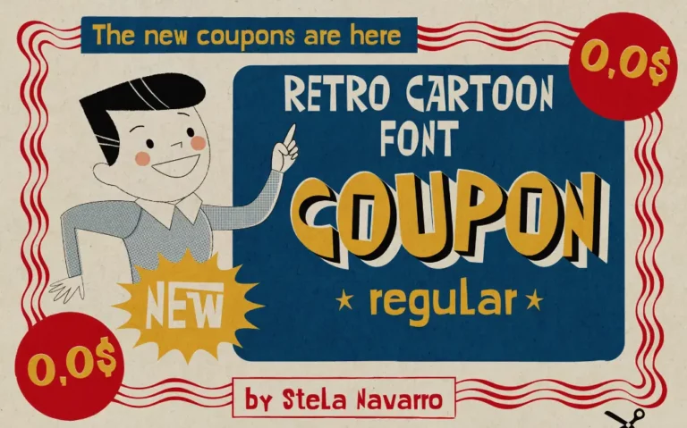 Retro Cartoon Font