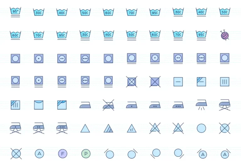 120+ Laundry Vector Icons