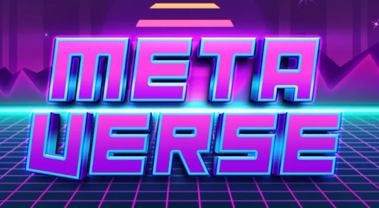 Retro 80s Metaverse Photoshop Text Style