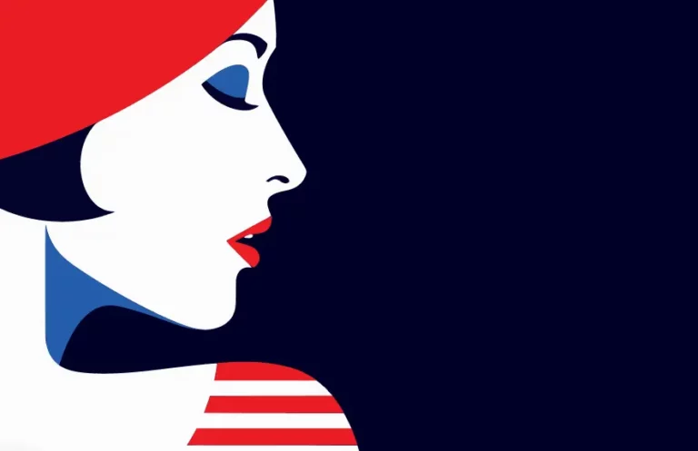 French Girl Illustration