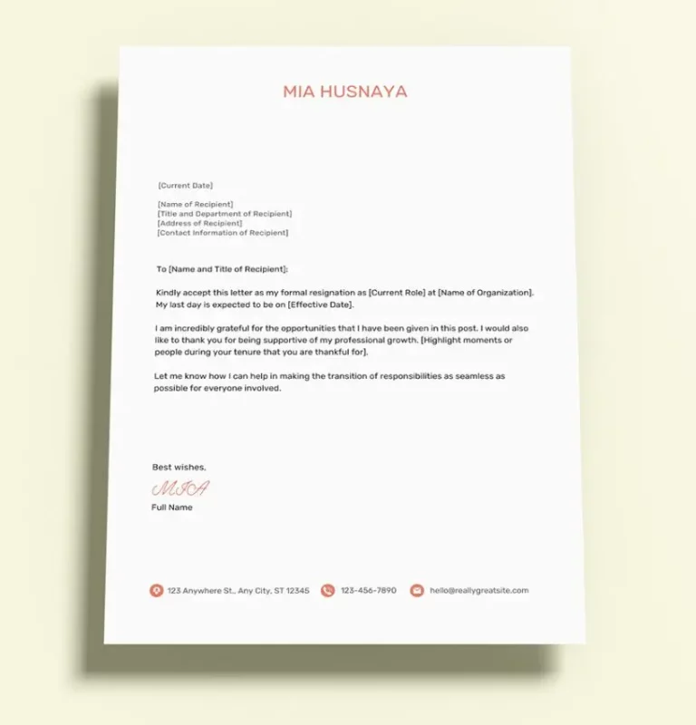 Minimal A4 Paper Mockup For Flyer & Poster Design