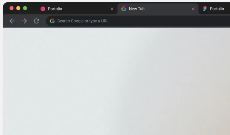 Chrome & Safari Mockups Figma (Dark and Light)