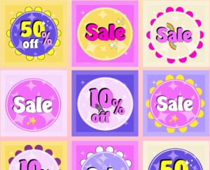 Lovely Promotional Stickers Pack