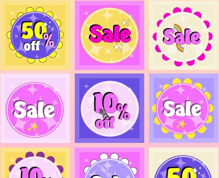 Lovely Promotional Stickers Pack