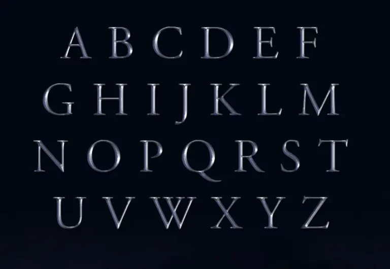 Editable Chrome Text Effect PSD