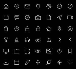 42 Essential Icons Figma